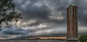 landschapsfotografie - Netherlands shelfcloud, Nederland Rolwolk Westeinderplas Aalsmeer